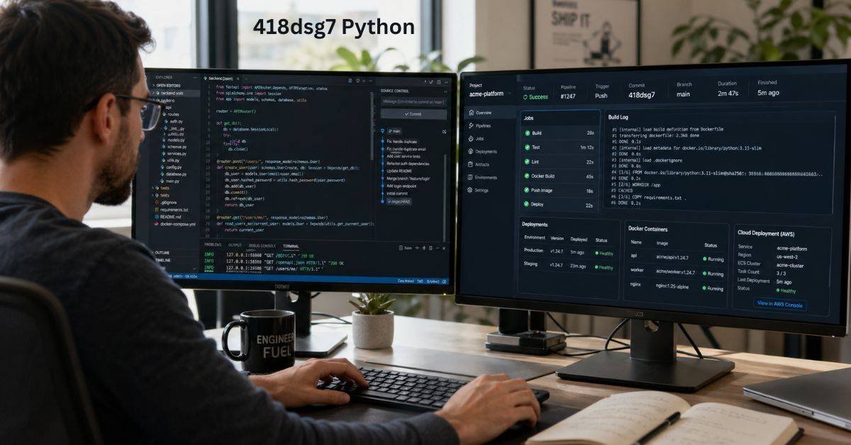 418dsg7 Python Explained: Meaning and Uses
