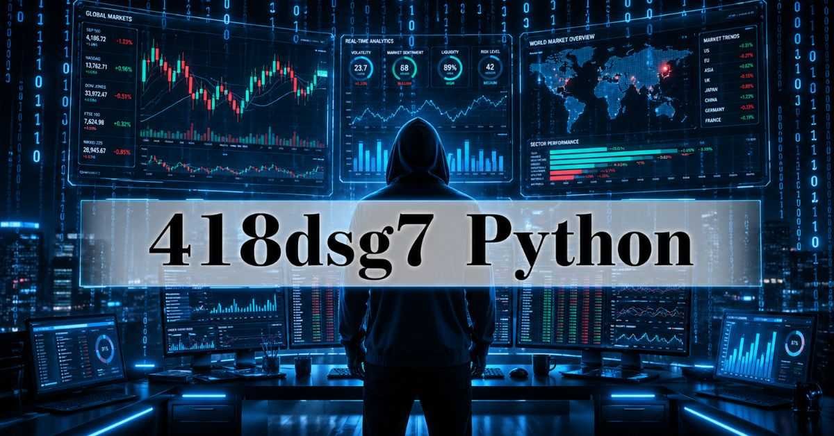 418dsg7 Python Explained: Meaning and Uses