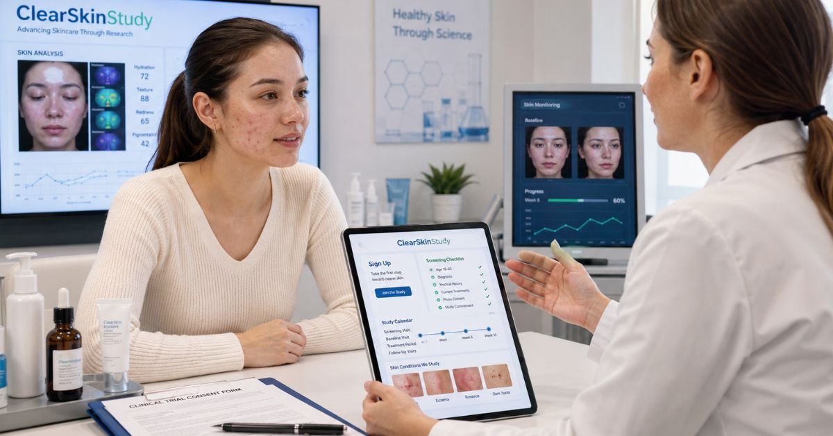 ClearSkinStudy: Contact and Join Guide
