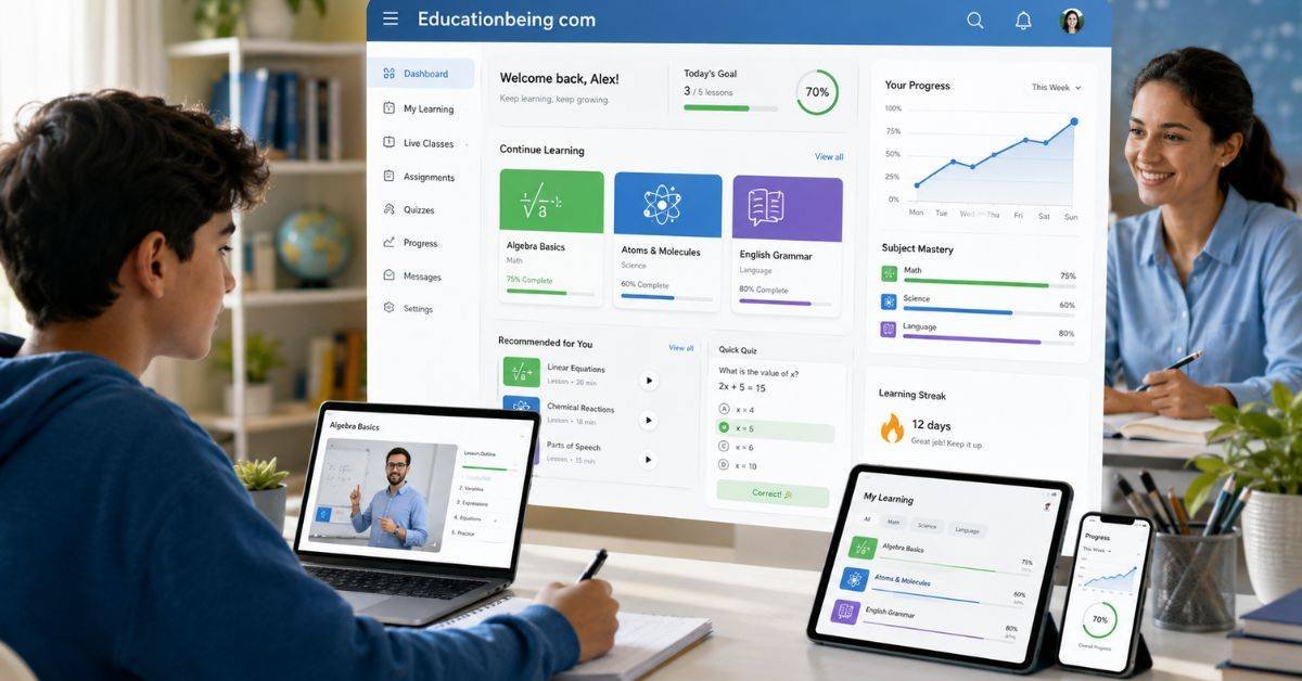 Educationbeing Com: Smarter Learning Platform