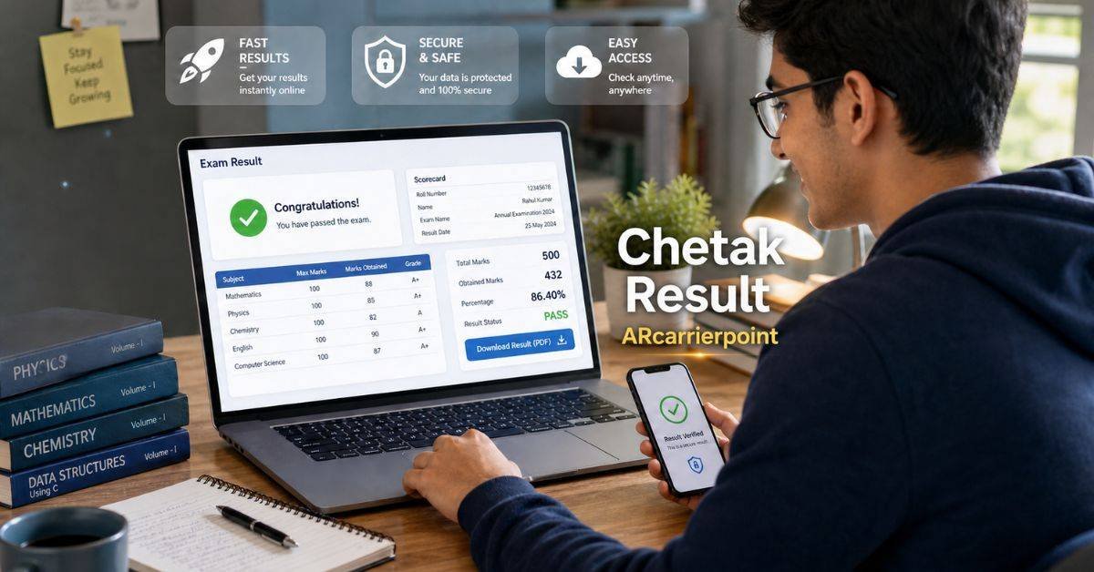 Chetak Result ARCarrierPoint: Check Results Online