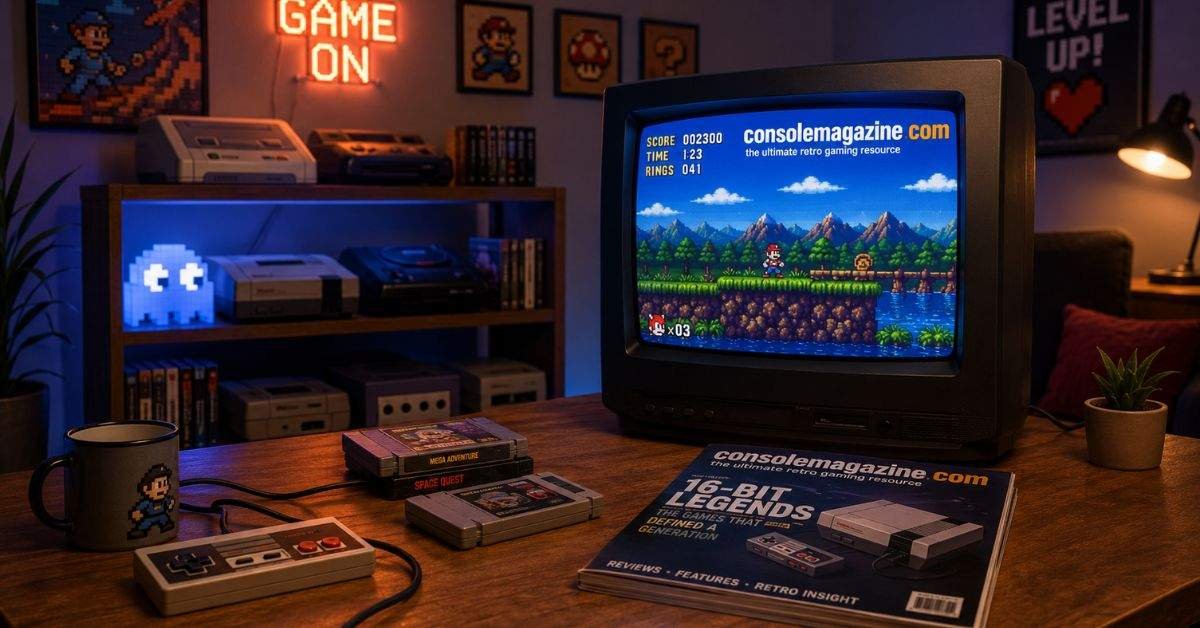 Consolemagazine com: Simple Retro Gaming Guide