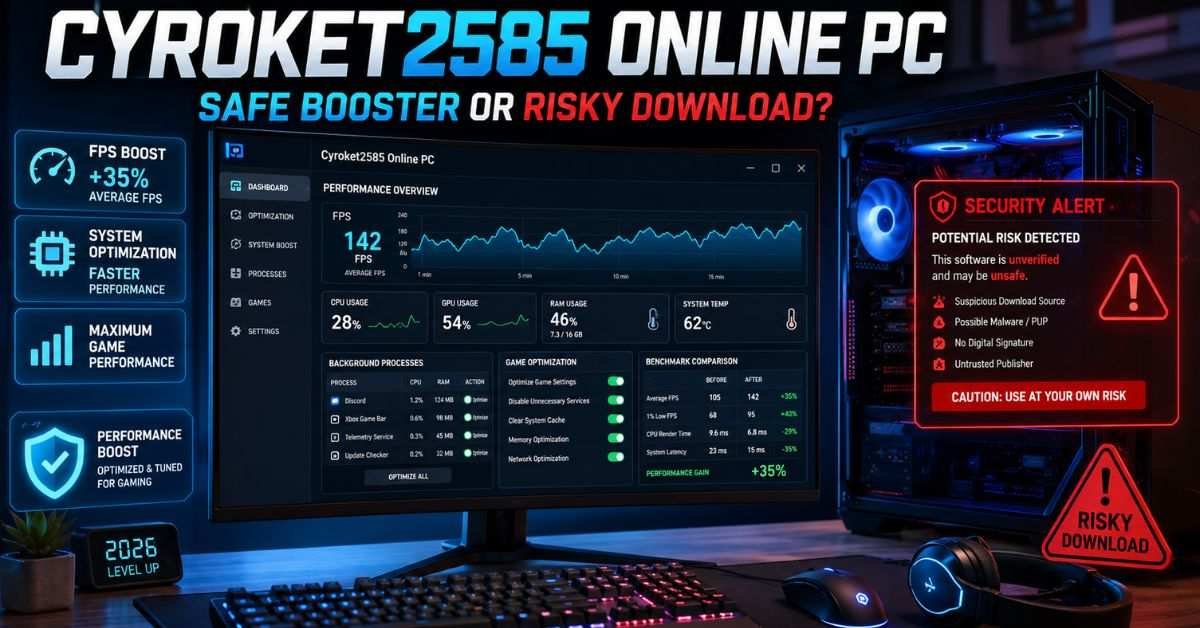 Cyroket2585 Online PC: Safety and Risks Explained
