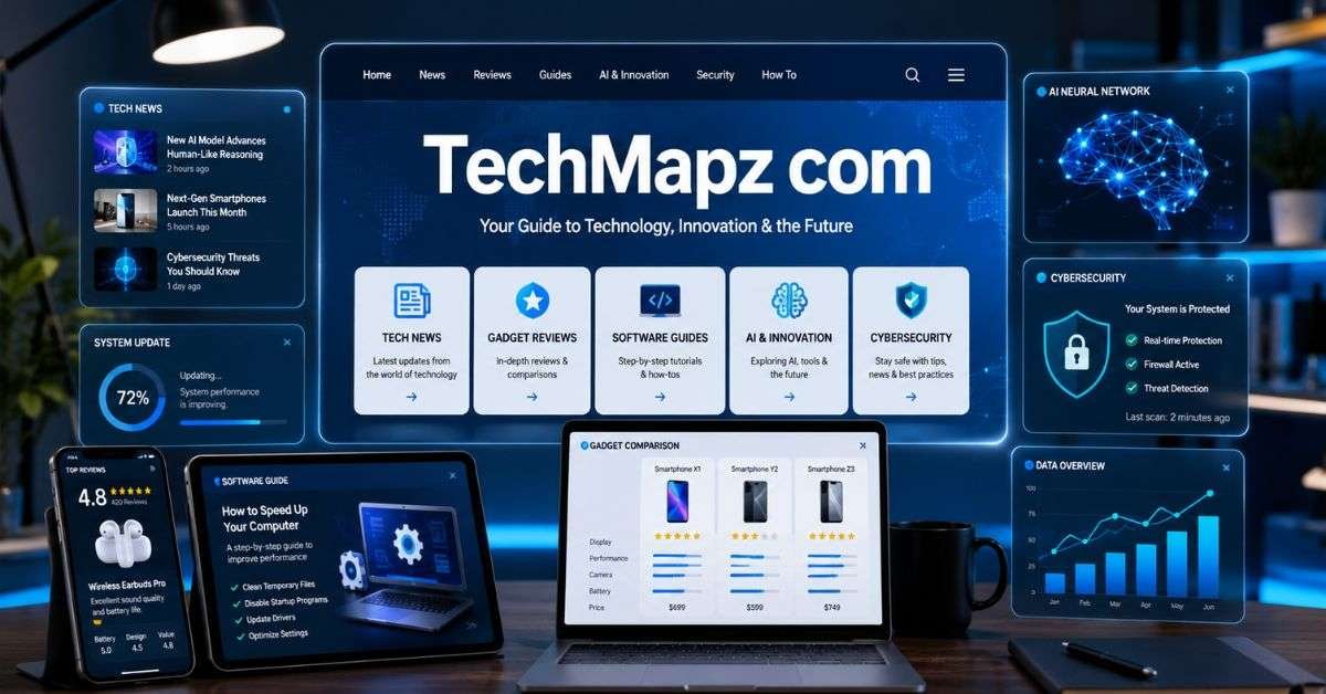 TechMapz com: News, Reviews and Tech Guides
