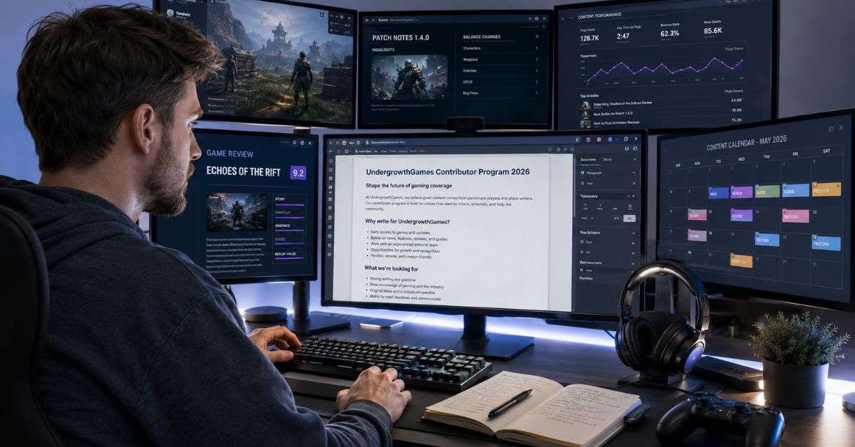 UndergrowthGames Contributor Career Guide